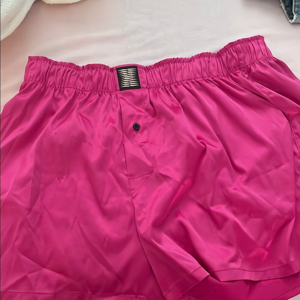 Savage X Fenty Silk Shorts NWOT